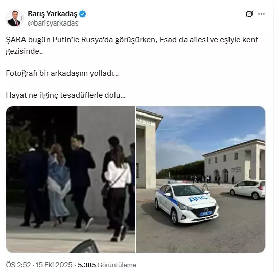 Şara, Putin'le görüşürken Esad bakın ne yaptı