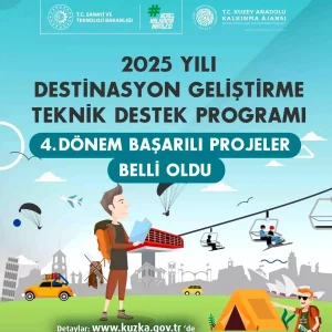 2025 Yili Destinasyon Gelistirme Programinda Desteklenecek Projeler Belli Oldu