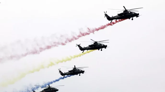 7 Cin Helikopter Fuari Tianjinde Basladi
