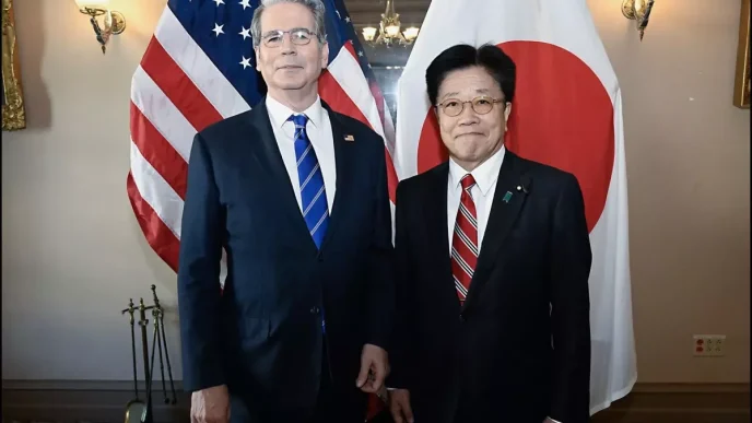 ABD ve Japonya Ekonomik Iliskileri Ile ilgili Gorusme