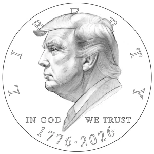 ABDnin 250 Yili Icin Trumpin Resmiyle Yeni Madeni Para Uretilecek