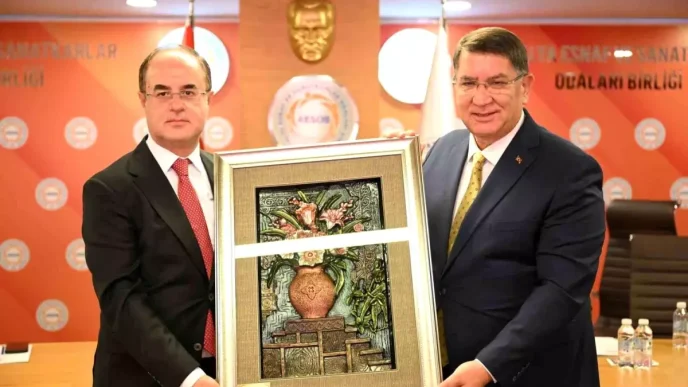 AESOB Baskani Dere Esnafin gelisimini ve surdurulebilirligini desteklemeye devam ediyoruz