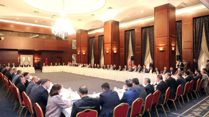 AK Parti Bilecik Il Baskani Serkan Yildirim Il Baskanlari Toplantisina