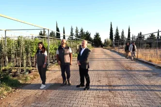 Adiyaman Valisi Osman Varol Orman Fidanlik Mudurlugunu Ziyaret Etti