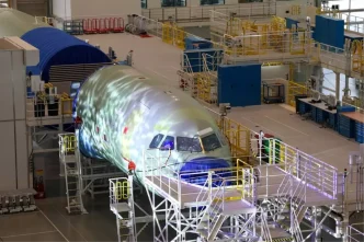 Airbus Tianjinde Yeni A320 Montaj Hattini Acti