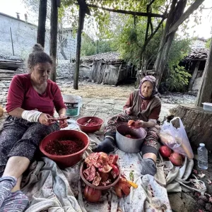 Akseki Kadinlarindan Dogal Nar Eksisi Uretimi