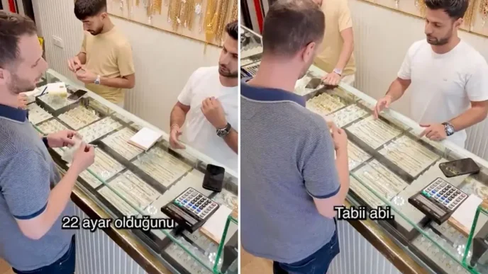Altinlarini bozdurmak isteyen vatandas kuyumcudan aldigi cevapla soke oldu