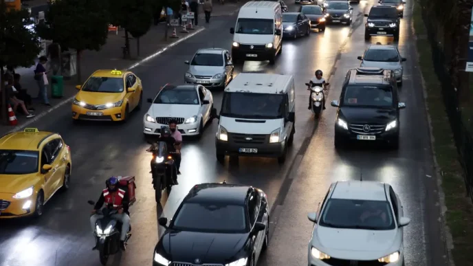 Antalyada Motosiklet Sayisi 510 Bine Ulasti