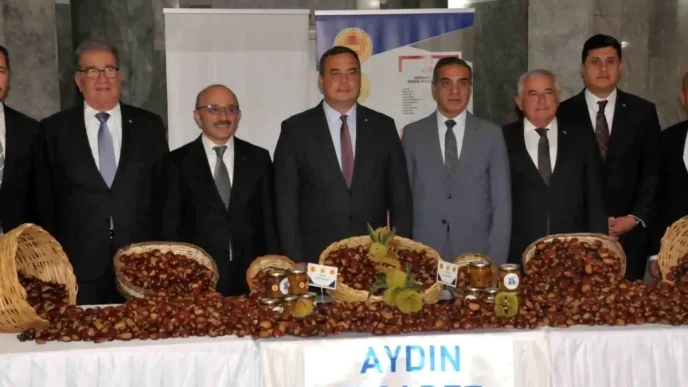 Aydinda Ilk Kestane Mahsulu 550 TLden Satisa Sunuldu