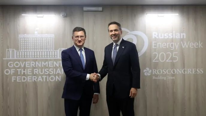 Bakan Bayraktar ve Novak Enerji Isbirligi Firsatlarini Gorustu