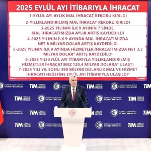 Bakan Bolat Eylul ayinda hem aylik hem de yilliklandirilmis mal