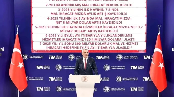 Bakan Bolat Eylul ayinda hem aylik hem de yilliklandirilmis mal