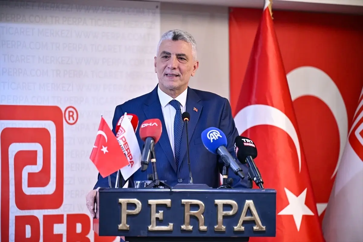 Bakan Bolat Perpa Ticaret Merkezinde Ticarette Ahilikten Inovasyona Programinda konustu
