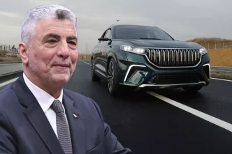 Bakan Bolat duyurdu 100 adet Togg Almanyaya yola cikti