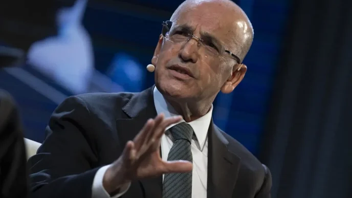 Bakan Simsek Uluslararasi Finans Enstitusunun toplantisinda konustu Aciklamasi