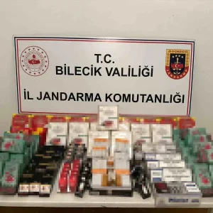 Bilecikte Yasa Disi Tutun ve Makaron Ticareti Operasyonu