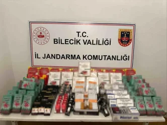 Bilecikte Yasa Disi Tutun ve Makaron Ticareti Operasyonu