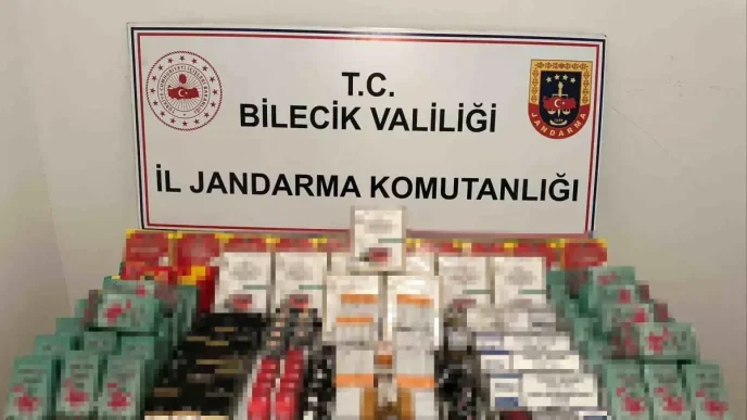 Bilecikte Yasa Disi Tutun ve Makaron Ticareti Operasyonu