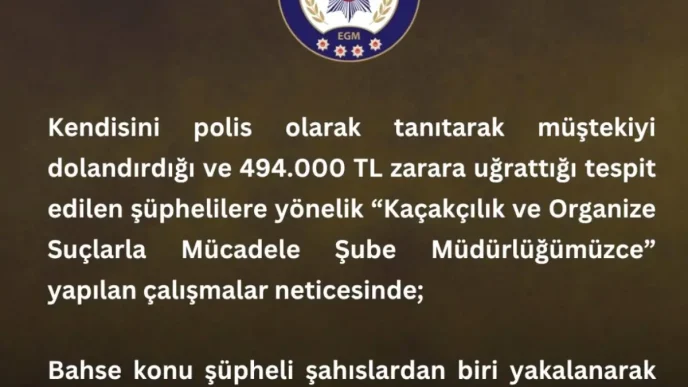 Bingolde Polis Kiliginda Dolandiricilik 494 Bin Lira Calindi
