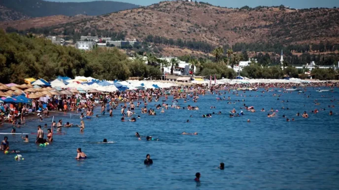 Bodruma 9 Ayda 948 Bin Turist Geldi
