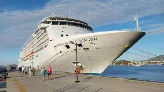Bodruma Gelen Seven Seas Voyager Gemisi 674 Yolcu Getirdi