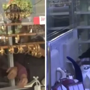 Boylesi gorulmedi Kuyumcu altinlari alip kacti magdurlar dukkani yagmaladi
