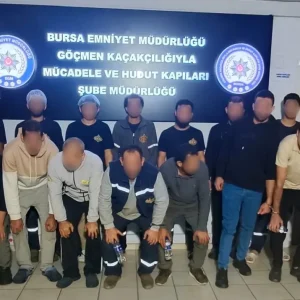 Bursada Kacak Calistirilan 17 Yabanci Uyruklu Yakalandi