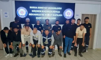 Bursada Kacak Calistirilan 17 Yabanci Uyruklu Yakalandi