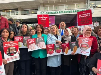 CHP Kadin Kollari Yoksullukla Mucadele Icin Eylem Duzenledi