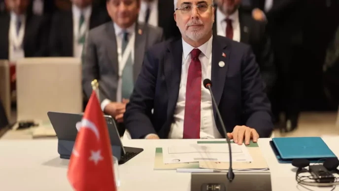 Calisma Bakani Isikhan IIT Calisma Bakanlari Konferansina Katildi