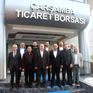Carsambaspor Yonetiminden Ticaret Borsasina Ziyaret