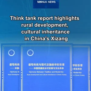 Cinin Tibet Bolgesinde Kirsal Kalkinma ve Kulturel Miras Raporu Yayinlandi