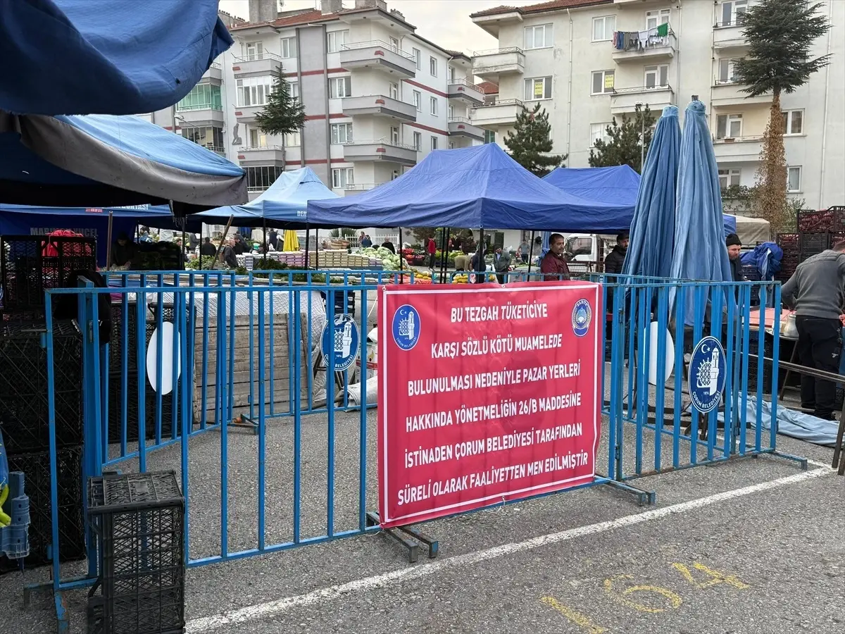 Çorum'da Pazarcılara Sözlü Kötü Davranış Cezası 3 Corumda Pazarcilara Sozlu Kotu Davranis Cezasi