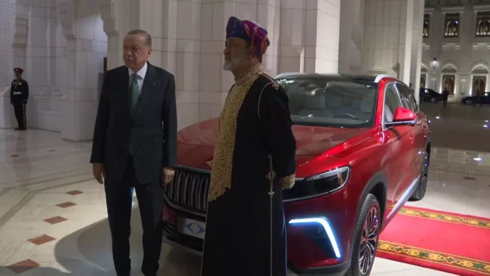 Cumhurbaskani Erdogan Umman Al Alam Sarayinda 2