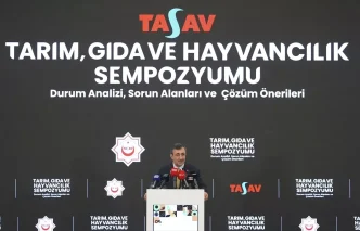 Cumhurbaskani Yardimcisi Yilmaz Tarim Gida ve Hayvancilik Sempozyumunda konustu Aciklamasi