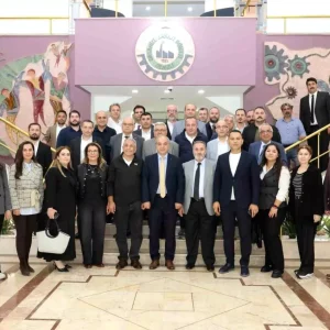 Denizli OSB OSBUK Bolge Mudurleri Toplantisina Ev Sahipligi Yapti
