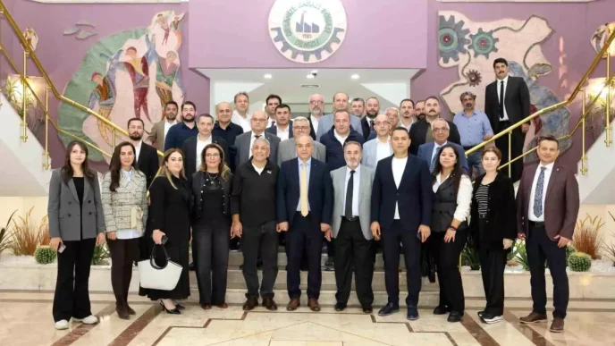 Denizli OSB OSBUK Bolge Mudurleri Toplantisina Ev Sahipligi Yapti