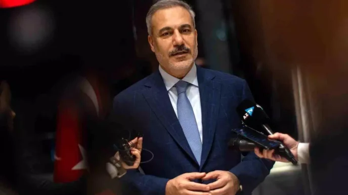 Disisleri Bakani Hakan Fidandan Turkiyenin Bolgesel Rolune Vurgu