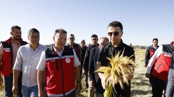 Diyarbakirda Karacadag Pirinci Hasat Etkinligi Duzenlendi