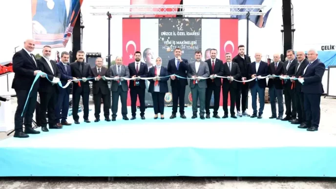 Duzcede 182 Milyon Liralik Is Makinesi Yatirimi