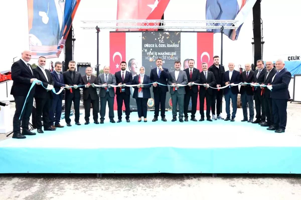 Duzcede 182 Milyon Liralik Is Makinesi Yatirimi