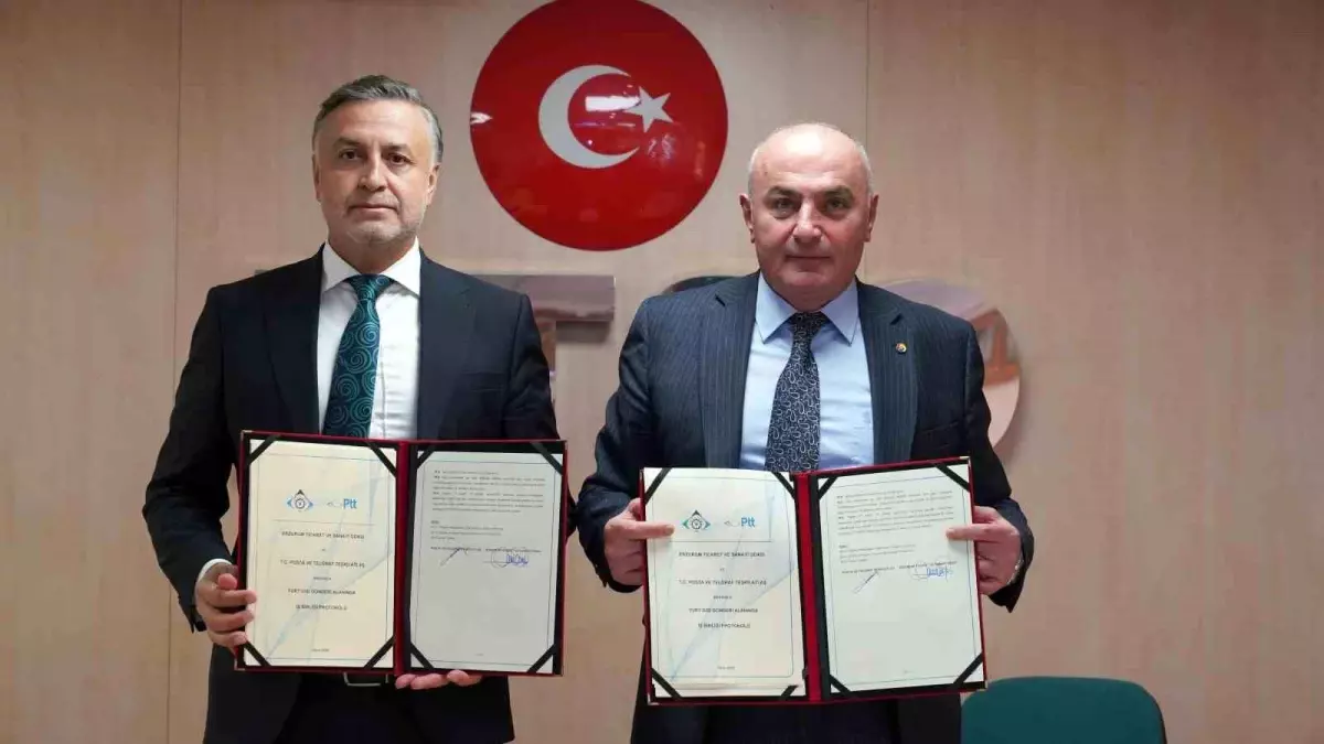 ETSO ve PTTden Yurt Disi Gonderimlerine Avantajli Protokol