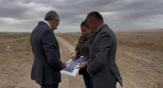 Edirne Valisi Yunus Sezer Demirhanli Havaalani Bolgesini Inceledi