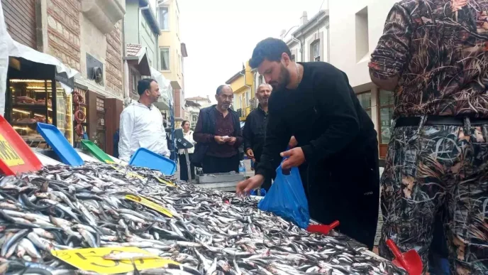 Edirne'de Hamsi Fiyatları Yüzde 50 Düştü, Vatandaşlar Alışverişe Akın Etti 4 Edirnede Hamsi Fiyatlari Yuzde 50 Dustu Vatandaslar Alisverise Akin Etti