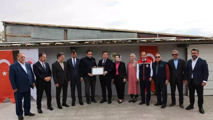 Erzincanda Hastaliktan Ari Isletme Ziyareti
