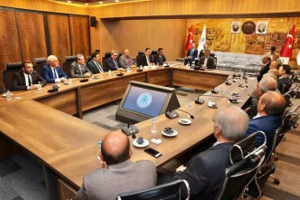 Erzincanda Proje Toplantisi Vali Aydogdu Bilgi Verdi