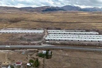 Erzurumda 300 Isyerini Barindiracak Mobilyacilar Sitesi Yapimi Devam Ediyor