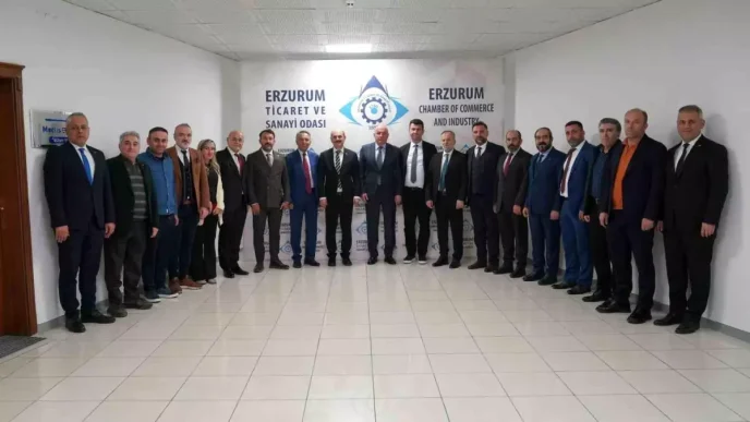 Erzurumda Ekonomik ve Akademik Is Birligi Gucleniyor