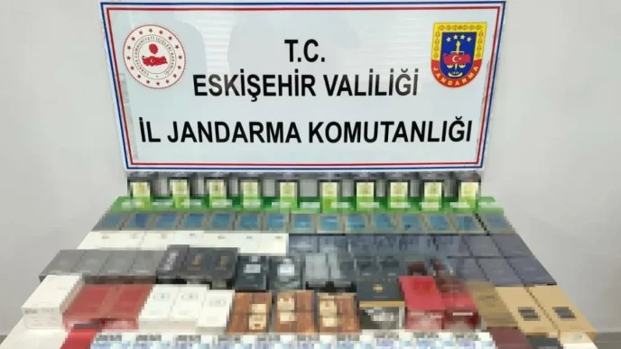 Eskisehirde 550 Bin TL Degerinde Kacak Parfum Ele Gecirildi