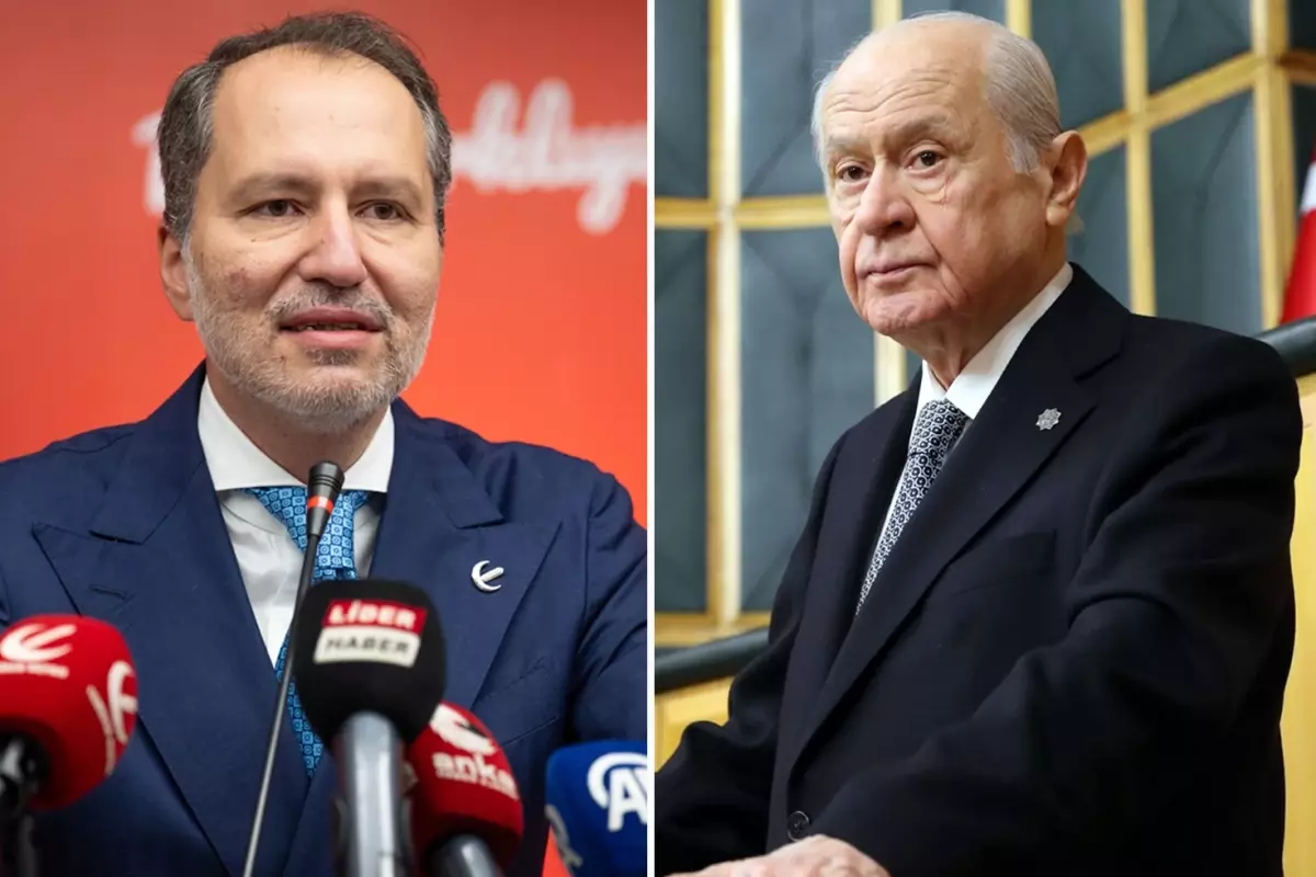 Fatih Erbakan Madem Ocalan Meclise gelemiyor o zaman Bahceli Imraliya